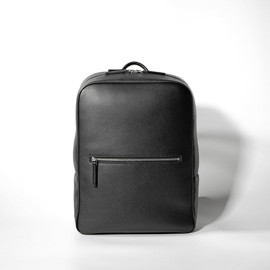 Full Grain Leather Backpack - aucentic