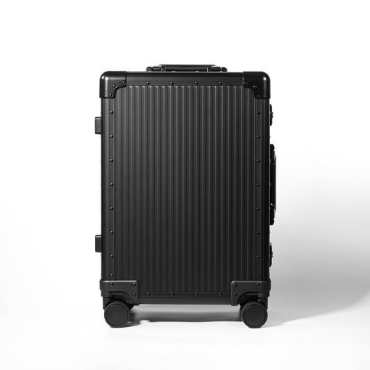 Stripe Aluminium Suitcase(Black) Op.13 - aucentic