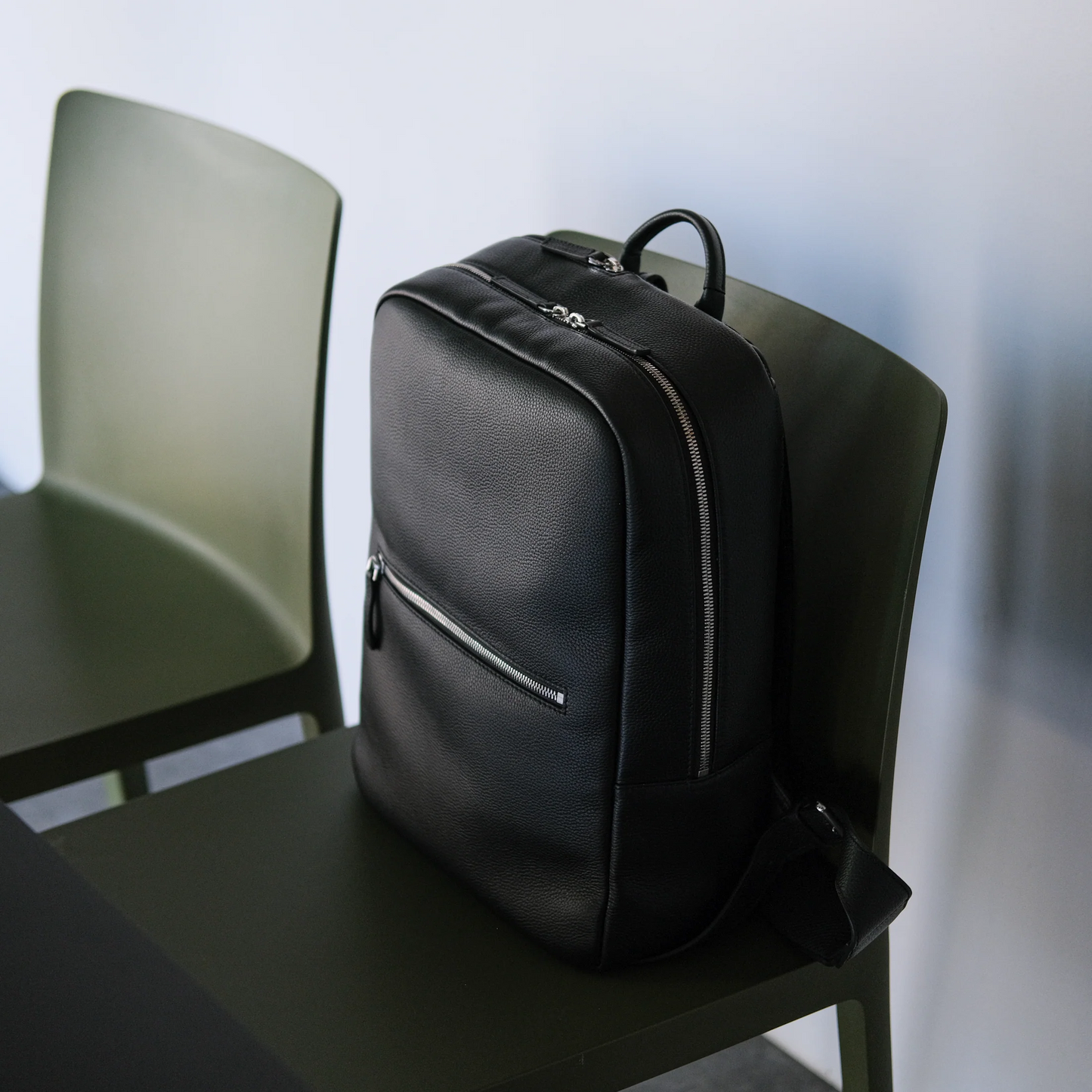 Full Grain Leather Backpack