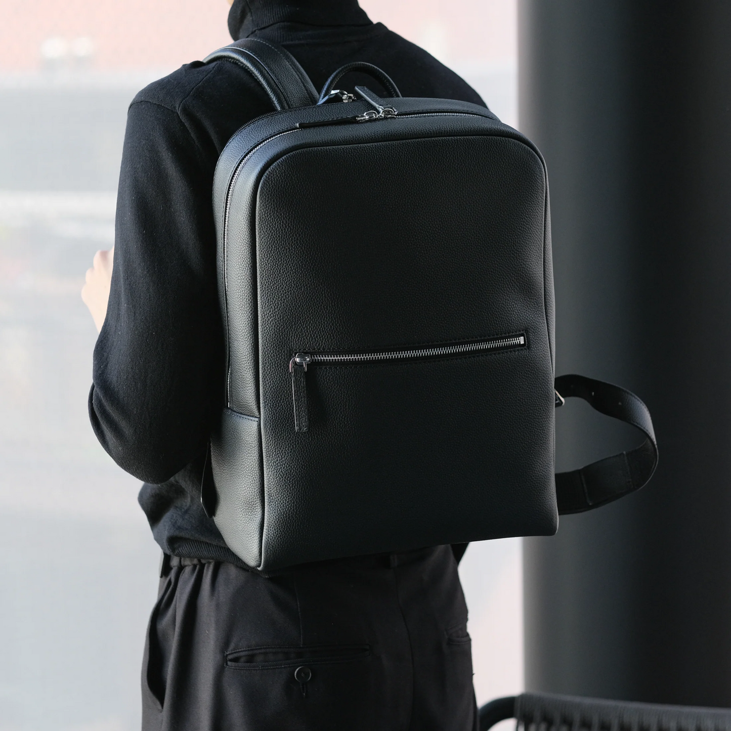 Full Grain Leather Backpack