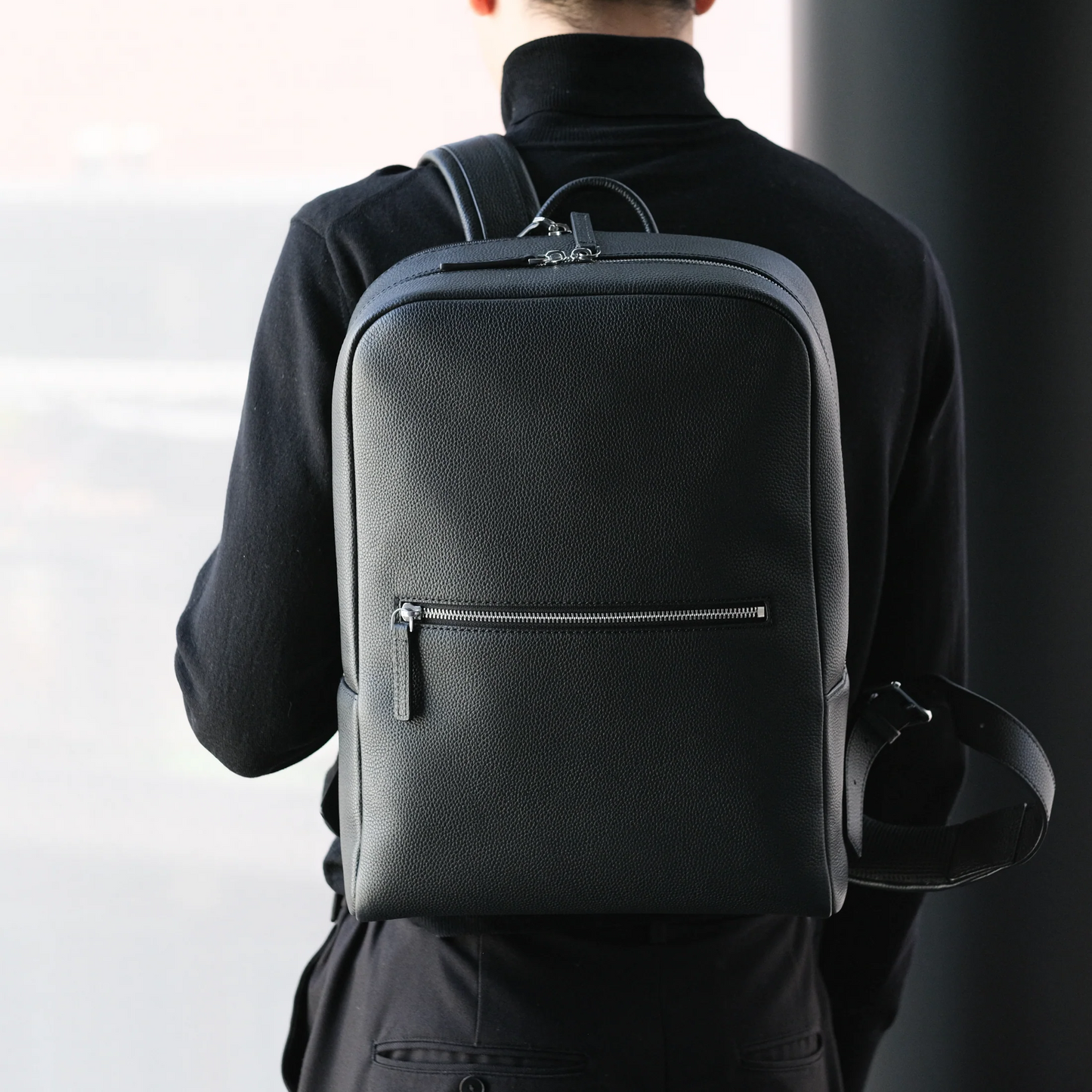 Full Grain Leather Backpack