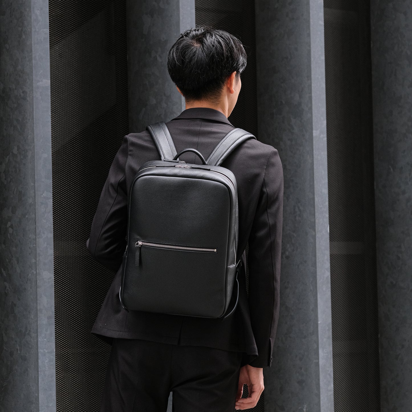 Full Grain Leather Backpack