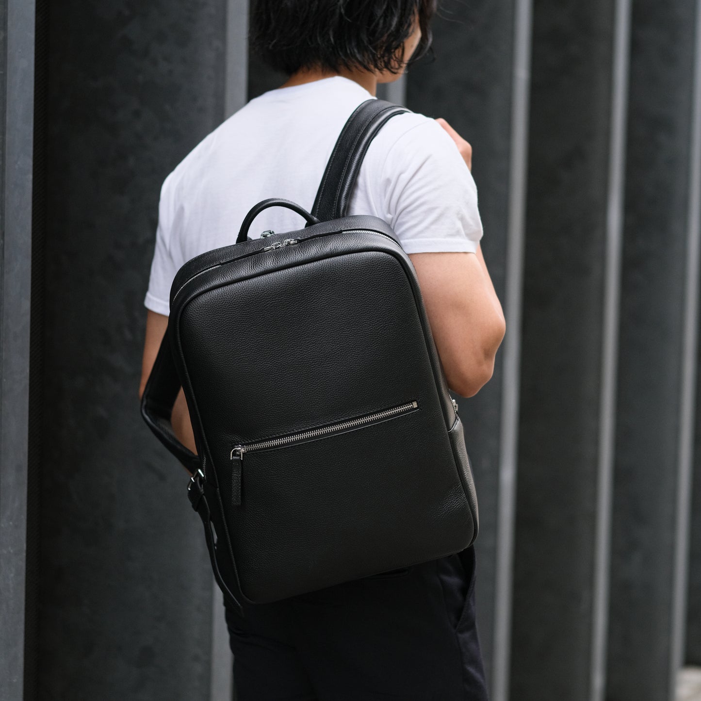 Full Grain Leather Backpack