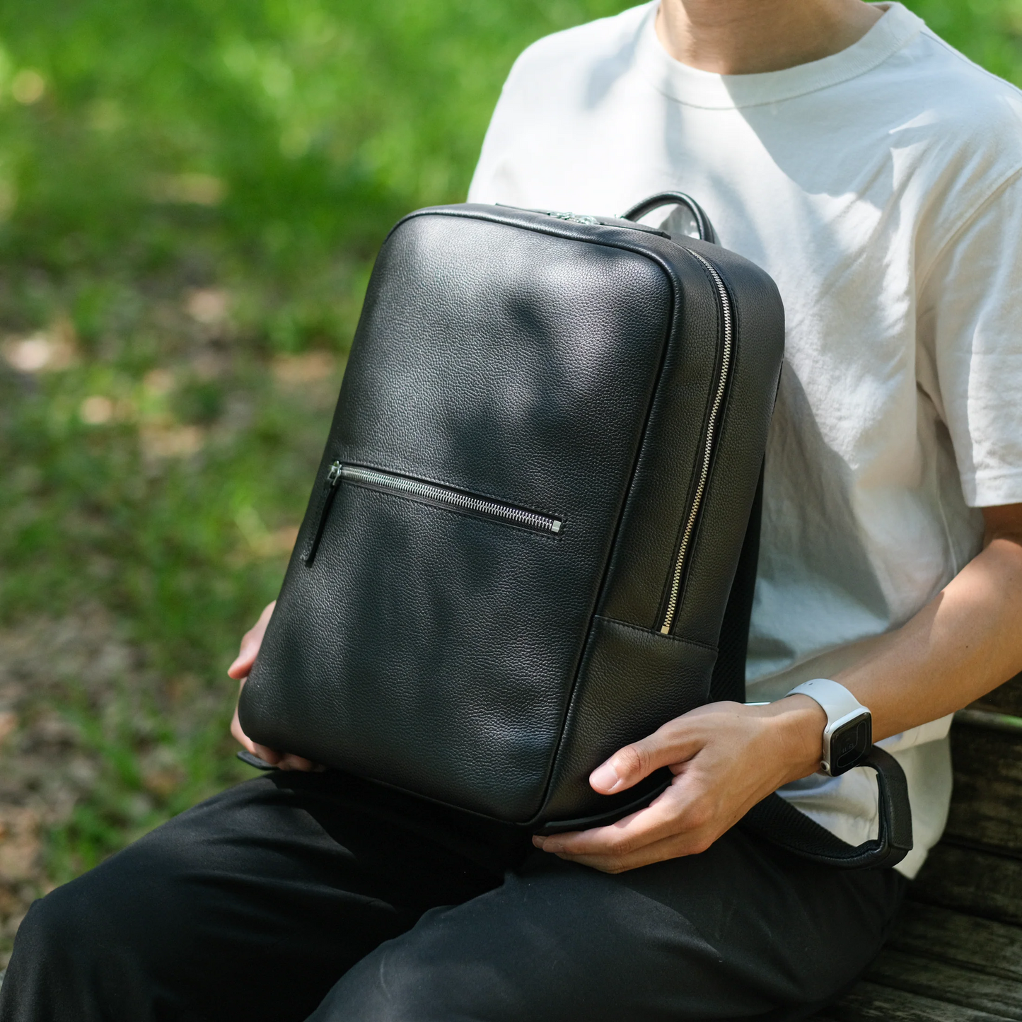 Full Grain Leather Backpack