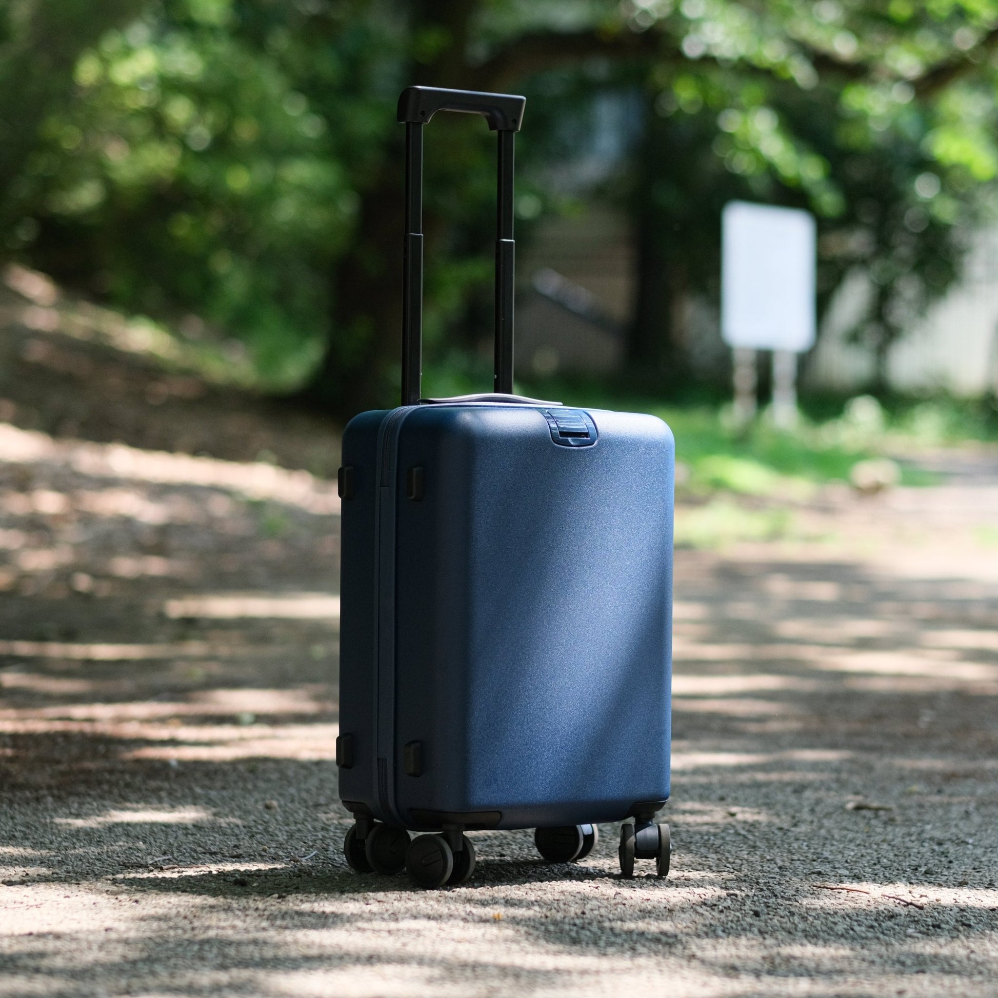 Essential Luxe Suitcase(Dark Blue) - aucentic