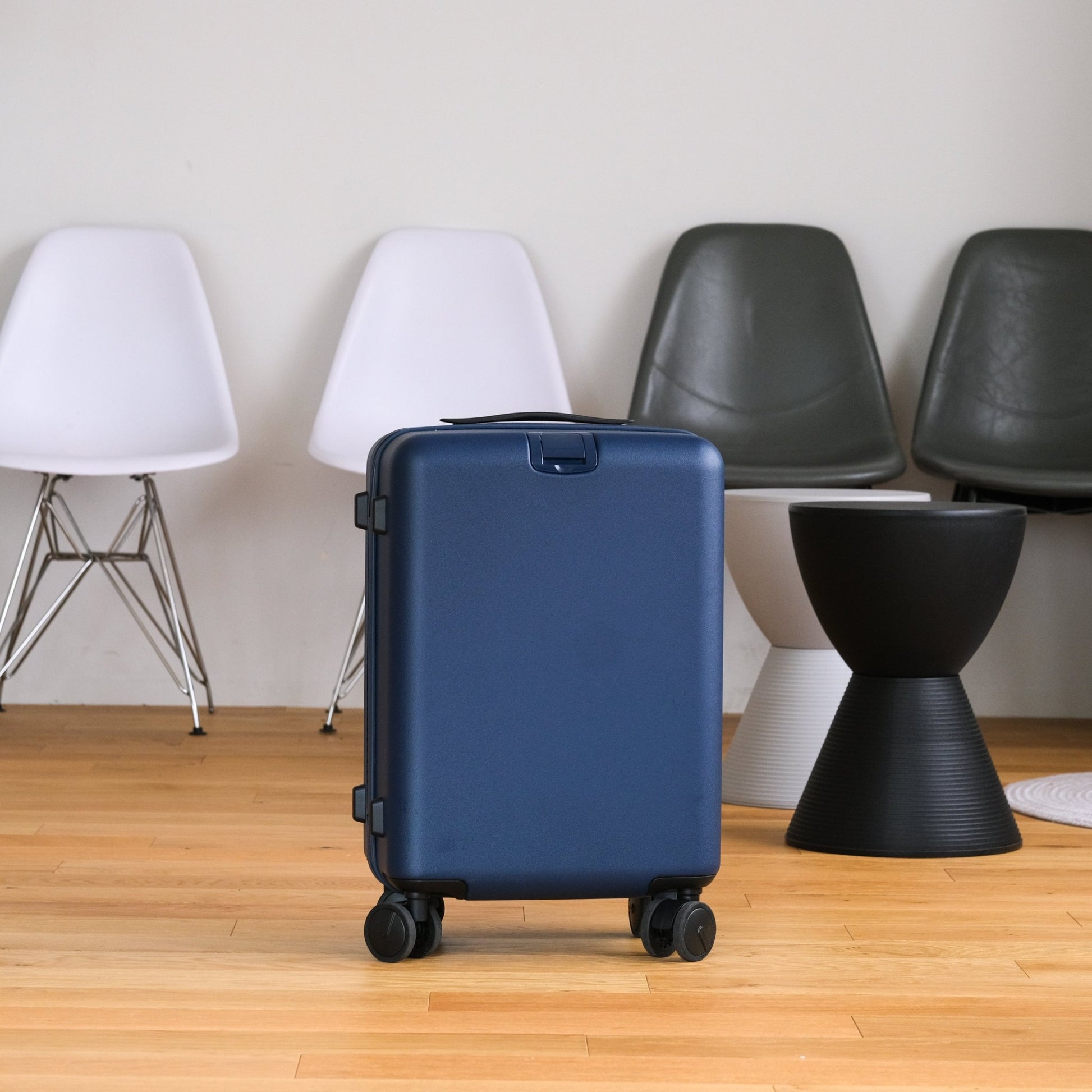 Essential Luxe Suitcase(Dark Blue) - aucentic