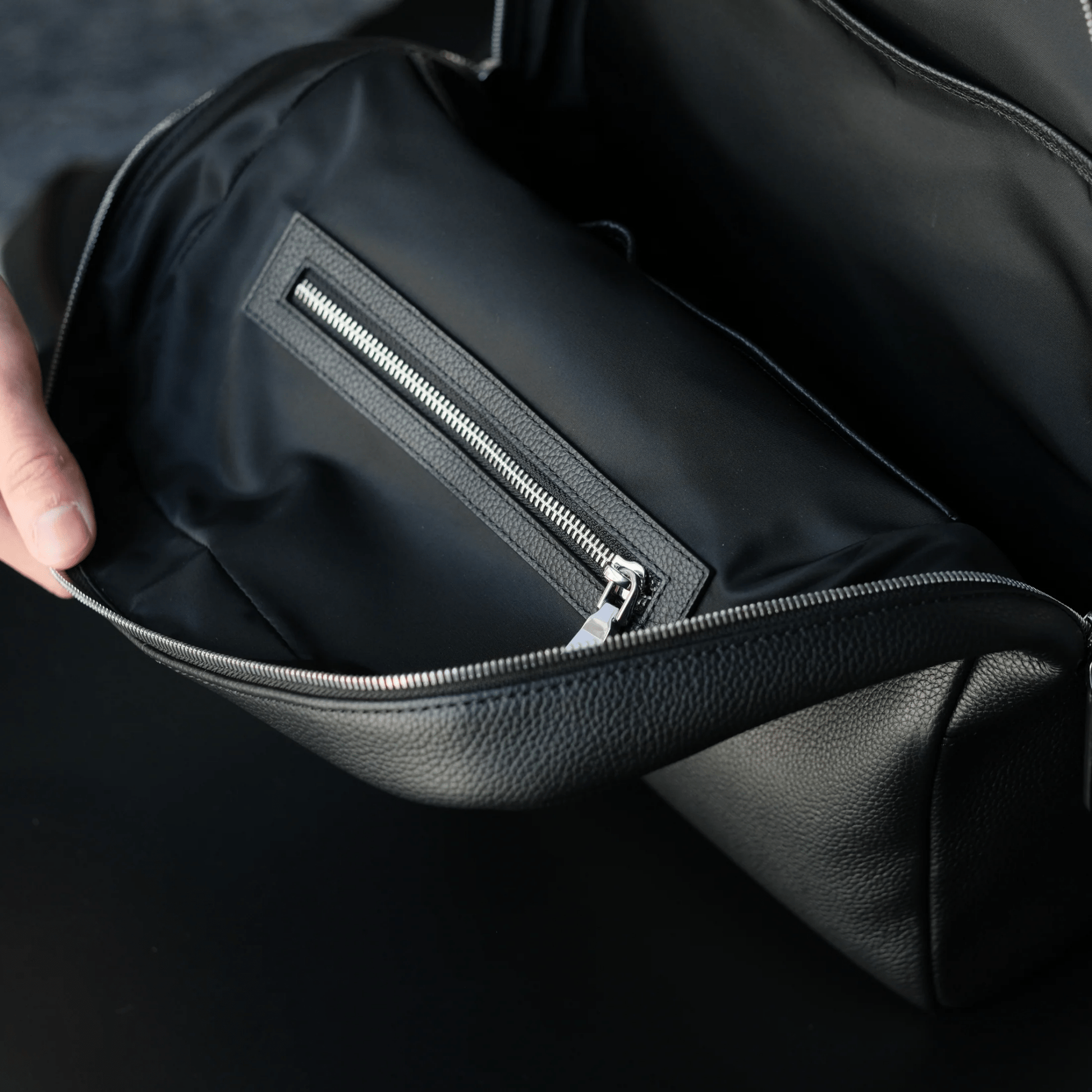 Full Grain Leather Backpack - aucentic