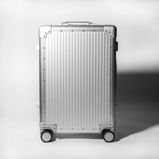 OPUS Stripe Aluminium Suitcase(Silver) Op.13 - aucentic