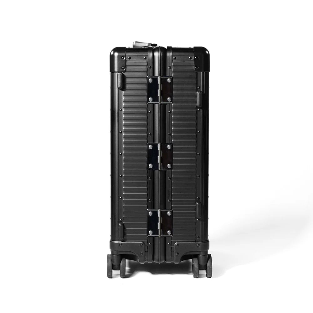 Stripe Aluminium Suitcase(Black)